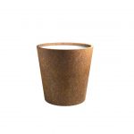 Okrągła donica z cortenu Vaso 5