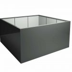 donice z blachy aluminiowej Alessio 11