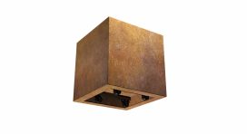 donica z cortenu na kółkach Paolo Mobile