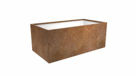 Duża donica metalowa Cubi 21