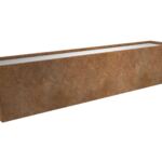 nowoczesne donice metalowe Cubi 24