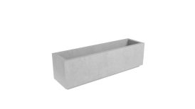betonowa donica prostokątna Geraldo 6 szary