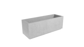 modne doniczki Geraldo 7 szary