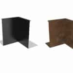 NW Element Rogowy wewnętrzny 90º H1000 2 materiały