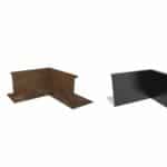 NW Element Rogowy wewnętrzny 90º H500 2 materiały
