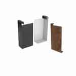 obrzeża ogrodowe Element krawędziowy końcowy H1000 2 materiały