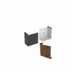ZP Element krawędziowy końcowy H500 2 materiały