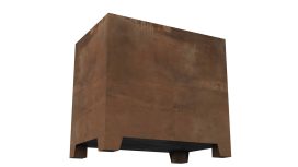 donica z kwiatami przed domem Cecilia 13