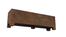 ogrodowa donica z cortenu Cecilia 17