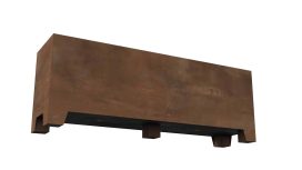 duże donice przed wejściem do domu Cecilia 18