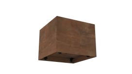 donica rdzawa bez nóżek Cecilia 4 mobile