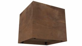 rdzawe donice bez nóżek Cecilia 8 mobile