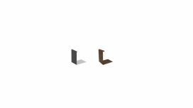 LL Element krawędziowy łącznik H400 2 materiały